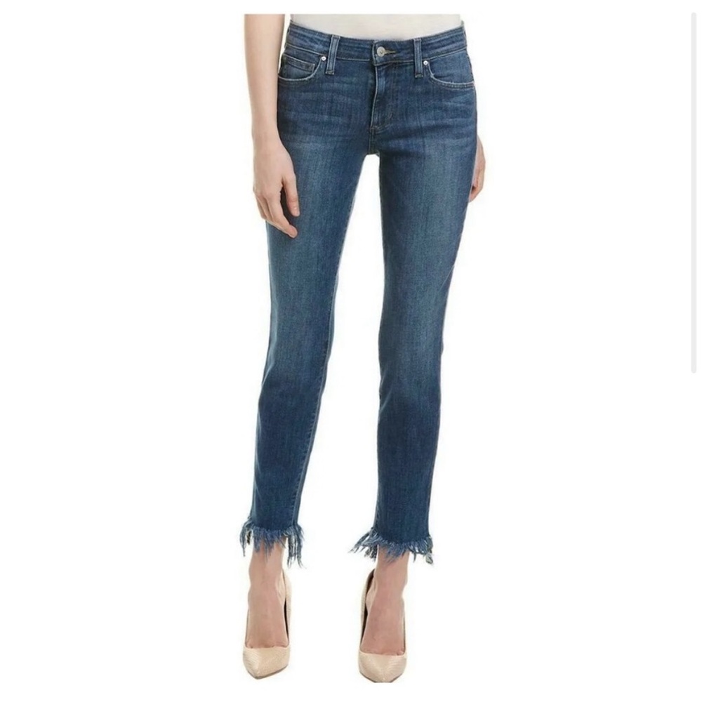 Joe’s Jeans Icon Skinny Jeans with Fringe Bottom